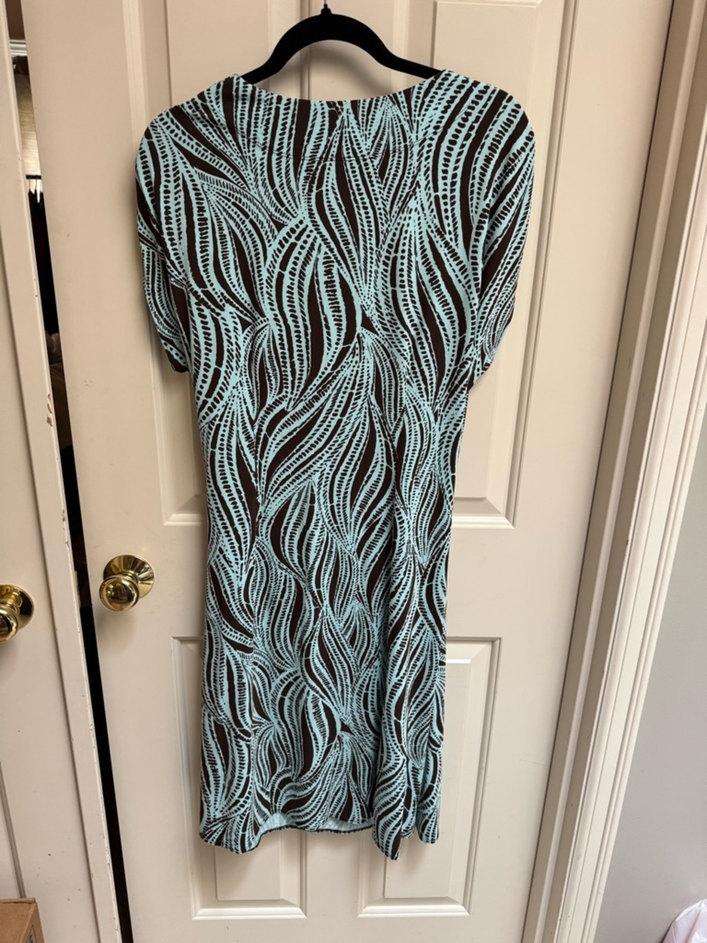 Tommy Bahama Sands Aswirl Midi Wrap Dress - Picture 6 of 6